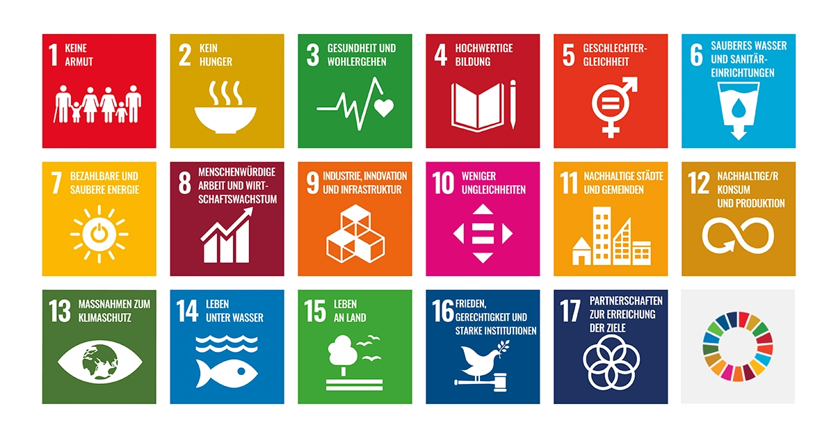 Überblick über alle SDGs (Illustration)